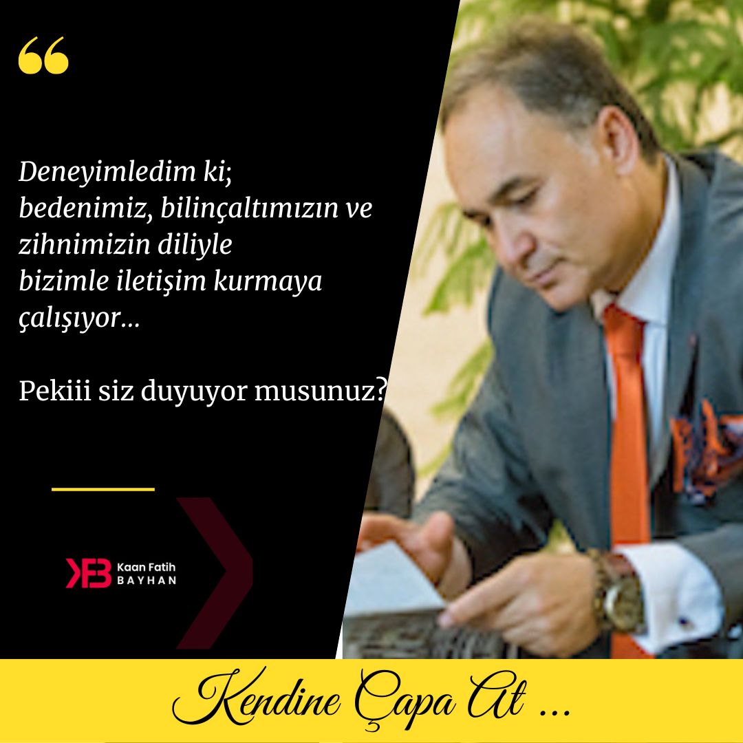 Deneyimledim ki; Bilinç Altının Farkında…