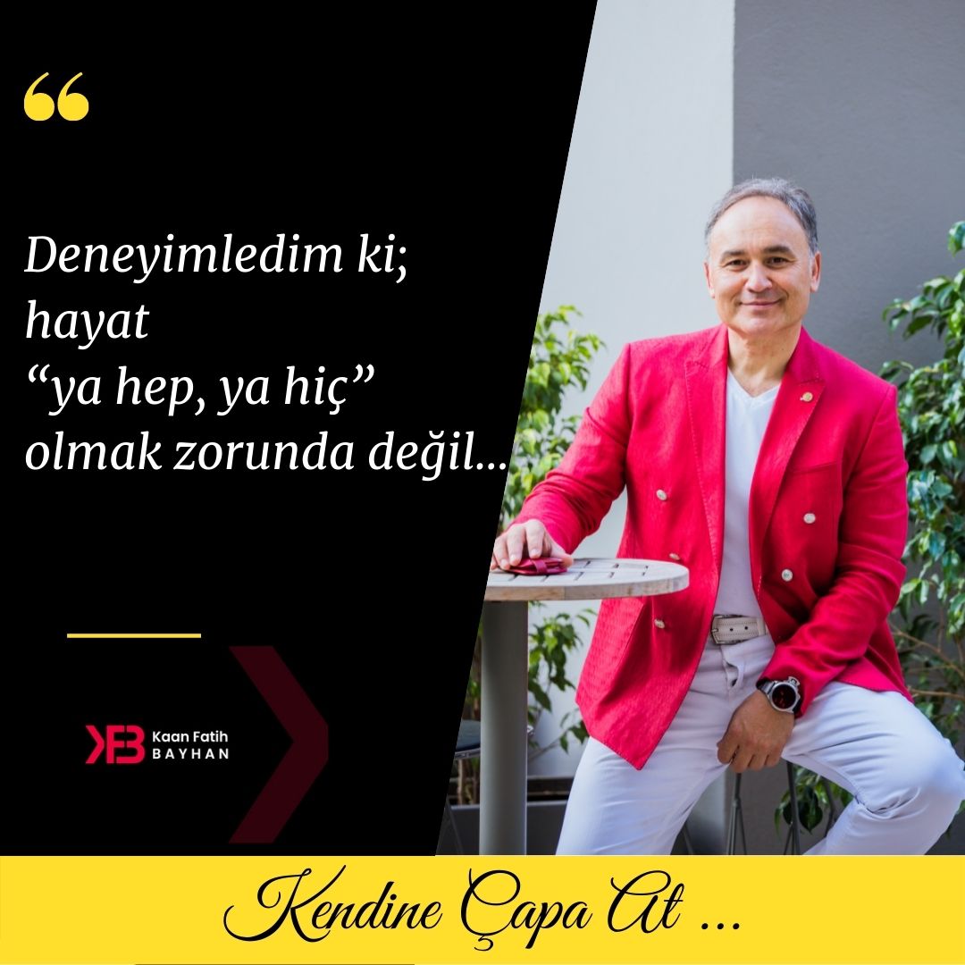 Deneyimledim ki;  İlahi olanı fark edebilmek,