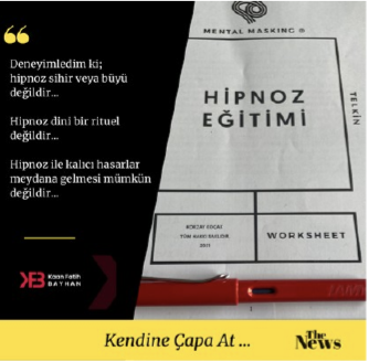 Deneyimledim ki; Hipnoz