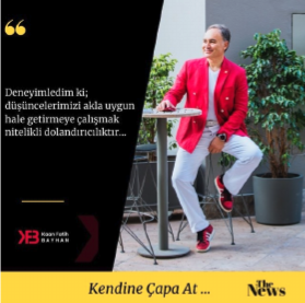 Deneyimledim ki; düşüncelerimizi