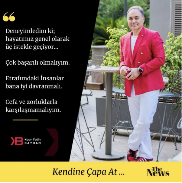 Deneyimledim ki; Hayatımız
